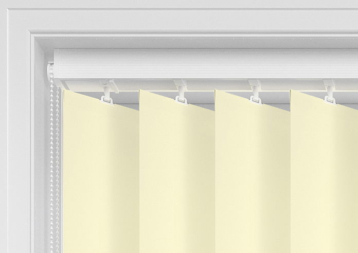 Trinity (Blackout), Alabaster - Vertical Blind - Image 11